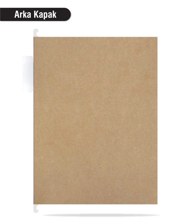 Metal Askılı Personel Özlük Dosyası 4 Yapraklı 50 li Paket - 6