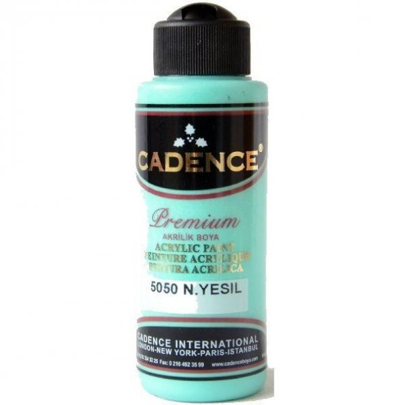 Cadence Premium Akrilik Boya 120 ml. 5050 N. Yeşil