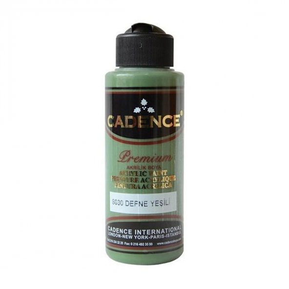 Cadence Premium Akrilik Boya 120 ml. 8030 Defne Yeşili