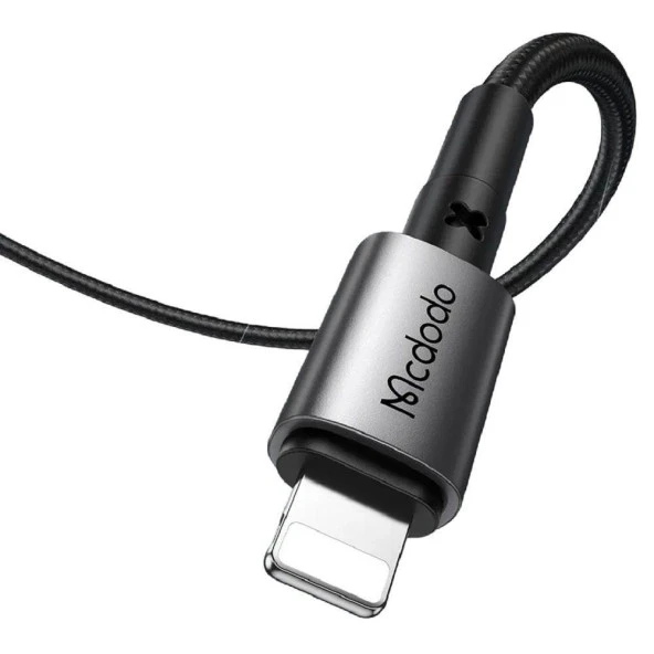 Mcdodo CA-2851 36W PD TypeC İphone Hızlı Şarj  Data Kablo 1.8m-Siyah - Resim 2