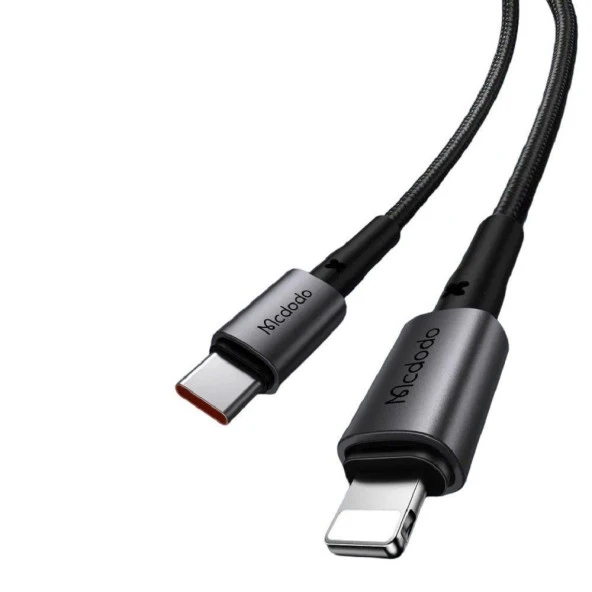 Mcdodo CA-2851 36W PD TypeC İphone Hızlı Şarj  Data Kablo 1.8m-Siyah - Resim 5