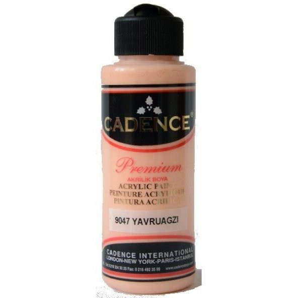Cadence Premium Akrilik Boya 120 ml. 9047 Yavruağzı