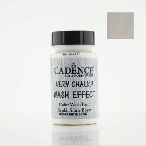 Cadence Wash Effect Renkli Silme Boyası 90 ml. 02 ESKİMİŞ BEYAZ