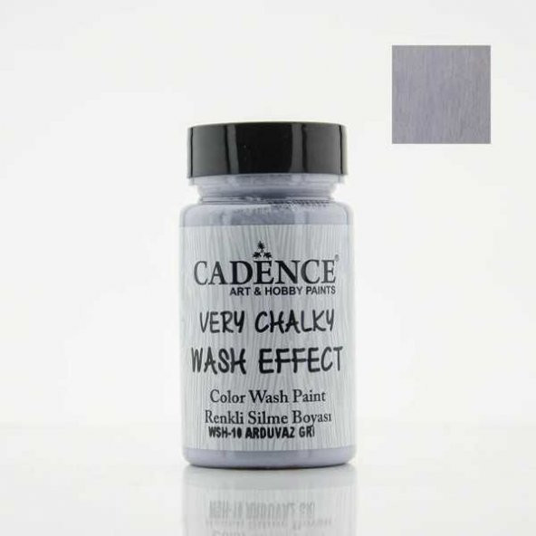 Cadence Wash Effect Renkli Silme Boyası 90 ml. 10 ARDUVAZ GRİ
