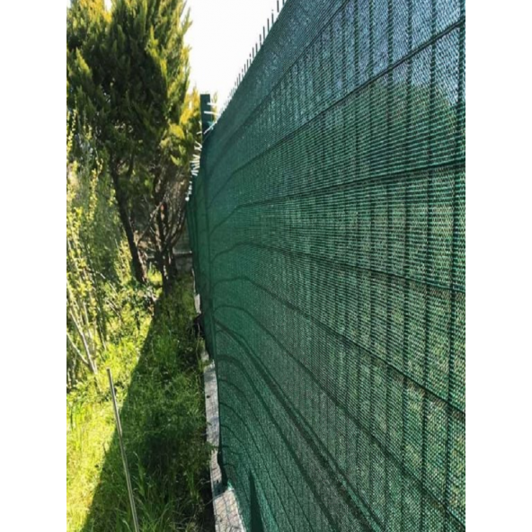 GÖLGELİK FİLE 1.5MTX15MT %95 KOYU YEŞİL ÇİT BAHÇE FİLESİ 130GR UV KATKILI