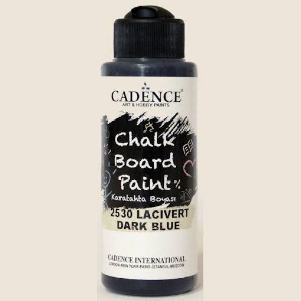 Cadence Chalkboard Paint Karatahta Boyası 120 ml. 2530 Lacivert