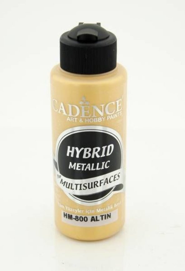 Cadence Hybrid Multisurface Metalik Boya 120 ml. HM-800 ALTIN