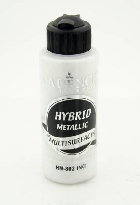 Cadence Hybrid Multisurface Metalik Boya 120 ml. HM-802 İNCİ