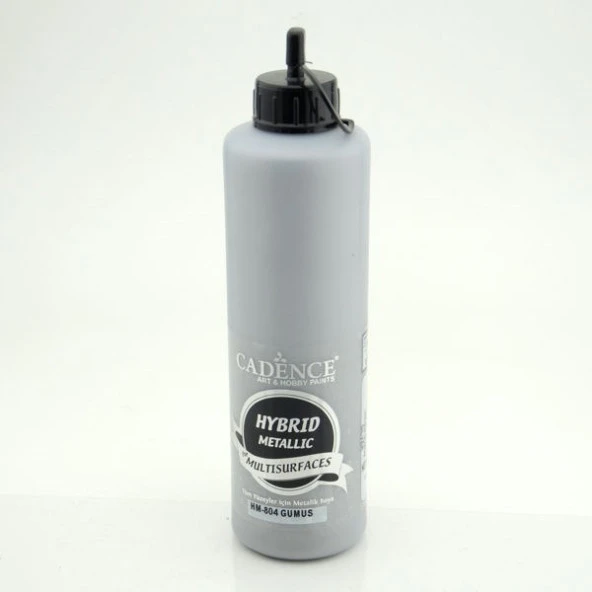 Cadence Hybrid Multisurface Metalik Boya 500 ml. HM-804 GÜMÜŞ