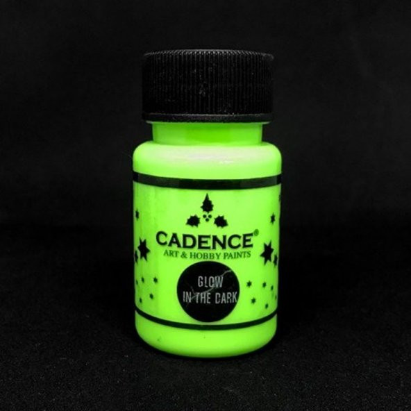 Cadence Karanlıkta Parlayan Boya Glow In The Dark KOYU YEŞİL