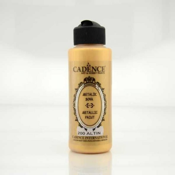 Cadence Metalik Boya 120 ml. 200 Altın