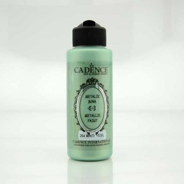 Cadence Metalik Boya 120 ml. 204 Minti Yeşili