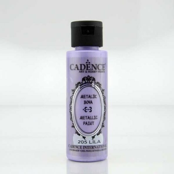 Cadence Metalik Boya 70 ml. 205 Lila