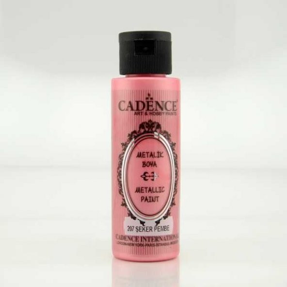Cadence Metalik Boya 70 ml. 207 Şeker Pembe