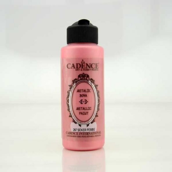 Cadence Metalik Boya 120 ml. 207 Şeker Pembe