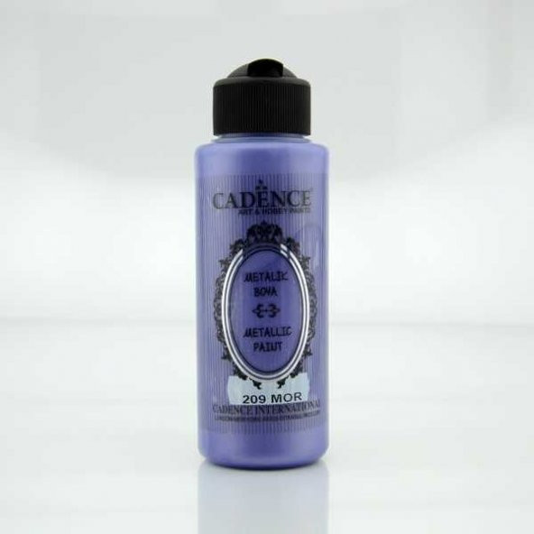 Cadence Metalik Boya 120 ml. 209 Mor