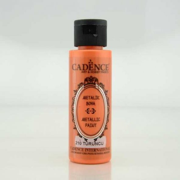 Cadence Metalik Boya 70 ml. 210 Turuncu