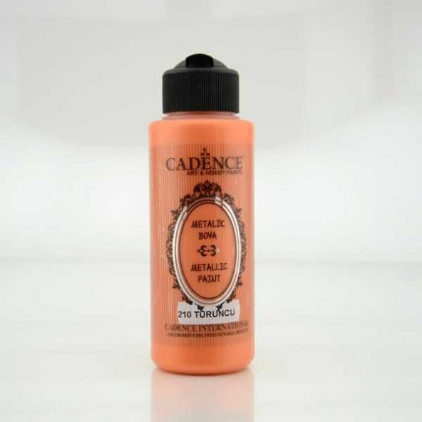 Cadence Metalik Boya 120 ml. 210 Turuncu