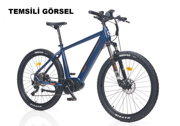 27.5J CORELLİ TORNADO ELEKTRİKLİ BİSİKLET - SİYAH SARI - 48 KADRO