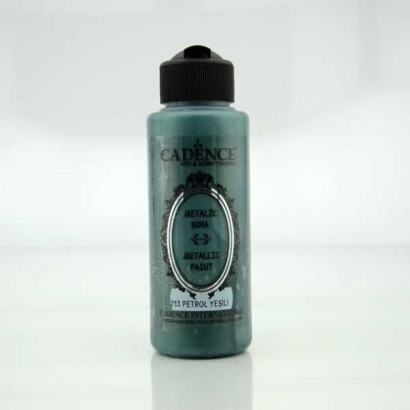 Cadence Metalik Boya 120 ml. 213 Petrol Yeşili