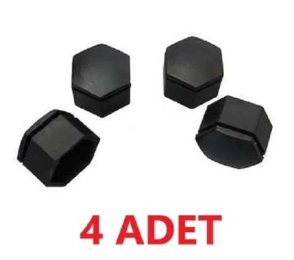 Opel Astra H Siyah Bijon Kapağı 17x23mm (4 Adet) - 2