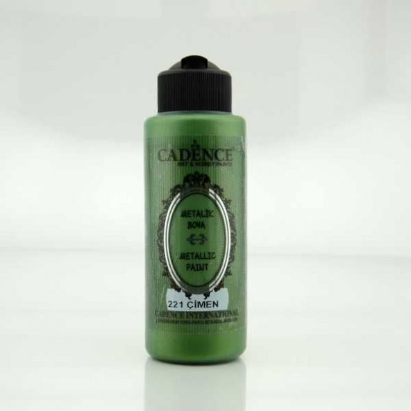 Cadence Metalik Boya 120 ml. 221 Çimen