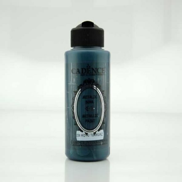 Cadence Metalik Boya 120 ml. 224 Koyu Turkuaz