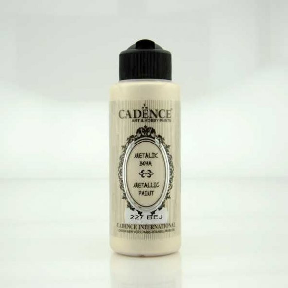 Cadence Metalik Boya 120 ml. 227 Bej