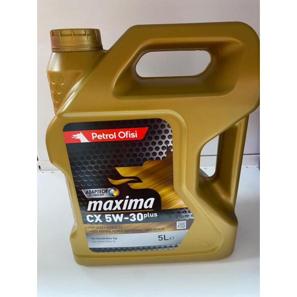 Petrol Ofisi Maxima CX 5W-30 5 lt Motor Yağı - 2025