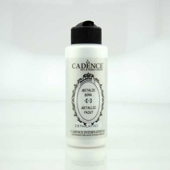 Cadence Metalik Boya 120 ml. 238 Parlak İnci