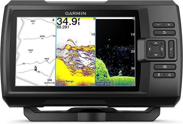 Garmin Striker Vivid 7Cv, 7-İnch Renkli Balık Bulucu (010-02552-00)