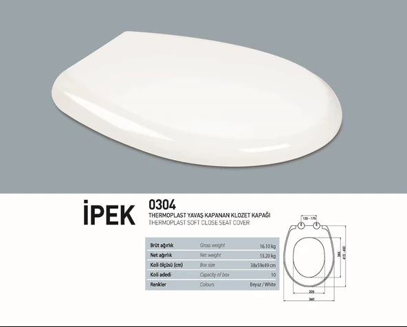 Turavit PR3510 Pera Kanalsız Asma Klozet, Nkp Yavaş Kapak - 3