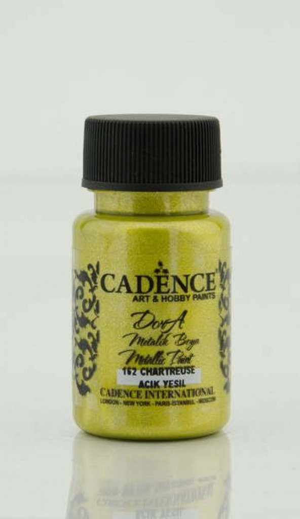 Cadence Dora Metalik Boya 50 ml. 162 Açık Yeşil