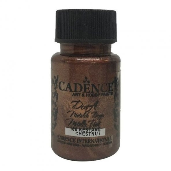 Cadence Dora Metalik Boya 50 ml. 168 Kestane