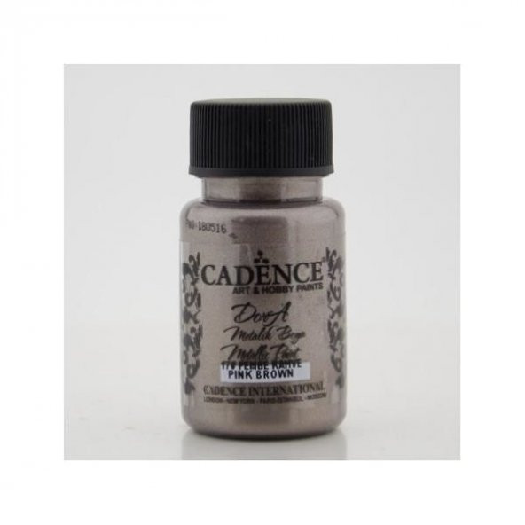 Cadence Dora Metalik Boya 50 ml. 170 Pembe Kahve