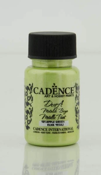 Cadence Dora Metalik Boya 50 ml. 161 Elma Yeşili ürün görseli