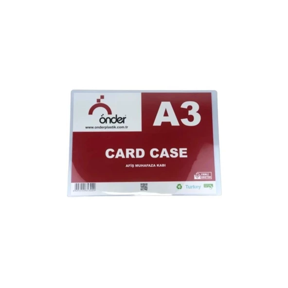 ÖNDER (A3) AFİŞ MUHAFAZA KABI-ASETAT