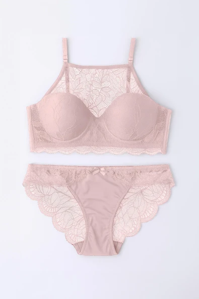 Pierre Cardin Kadın Cup Crop Top Takım - Resim 5