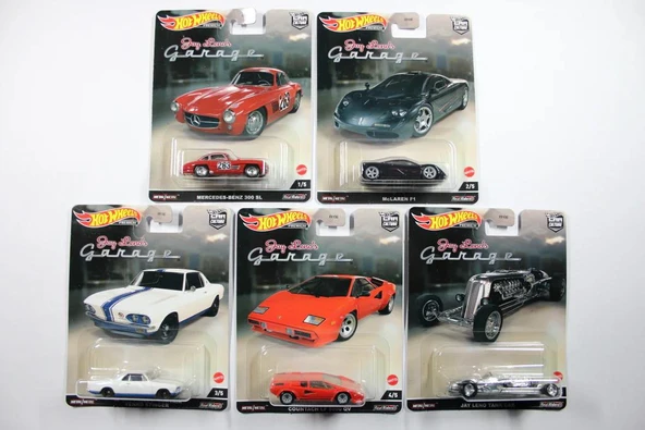 Hot Wheels Premium FPY86 Jay Leno's Garage (5) ürün görseli