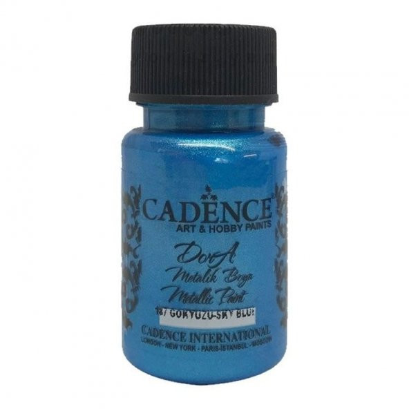 Cadence Dora Metalik Boya 50 ml. 187 Gökyüzü ürün görseli