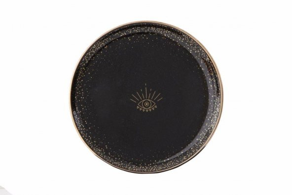 Porland Night Magic Desen2 Düz Tabak 20 cm  04ALM00S340