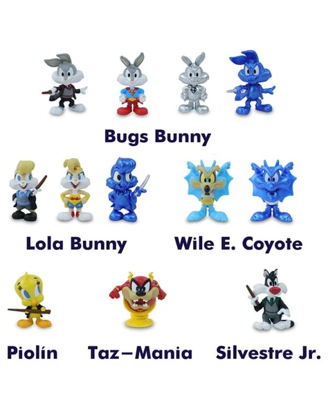 Warner Bros 6 cm Mini Koleksiyon Figürü LNE04000 - Resim 3