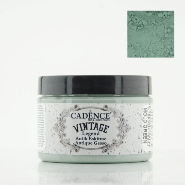 Cadence Vintage Legend Antik Eskitme 150 ml. VL-06 KÜF YEŞİLİ