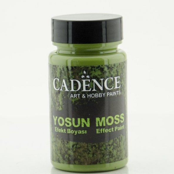 Cadence Yosun Efekt Boyası (Moss Effect) 3640 Koyu Yeşil