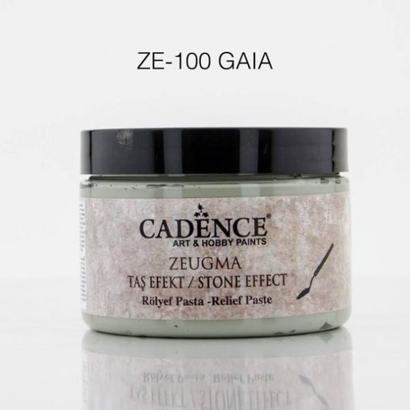 Cadence Zeugma Taş Efekti Rölyef Pasta ZE-100 GAIA