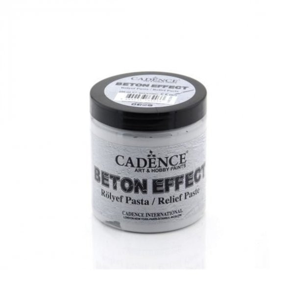 Cadence Beton Effect Rölyef Pasta 250 ml. (350 gr.)