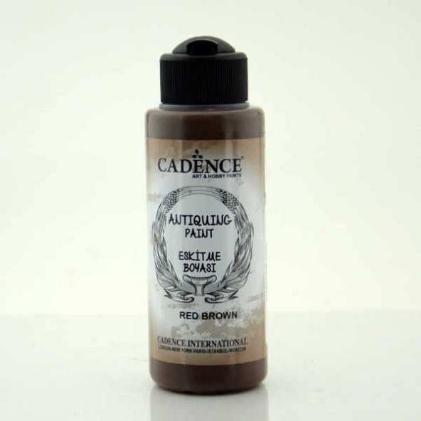 Cadence Eskitme Boyası 120 ml. 301 Red Brown (Kızıl Kahve)