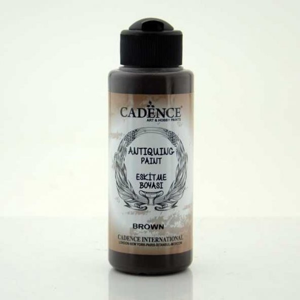 Cadence Eskitme Boyası 120 ml. 302 Brown (Kahverengi)