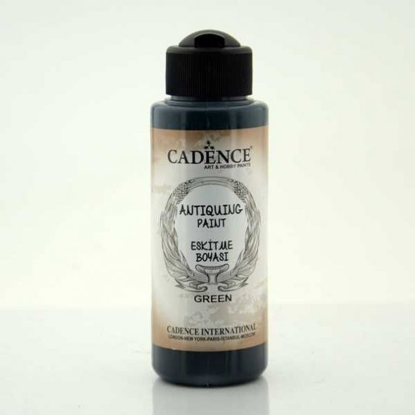 Cadence Eskitme Boyası 120 ml. 304 Green (Yeşil)