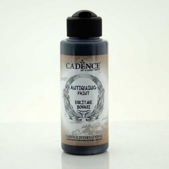 Cadence Eskitme Boyası 120 ml. 305 Black (Siyah) - 1